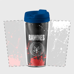 Термокружка-непроливайка Ramones краски метал группа - фото 2