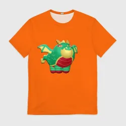 Мужская футболка 3D Дракон из игры PK XD Orang