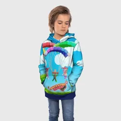 Детская толстовка 3D Папа и Дочки Дисант в Роблокс - фото 2