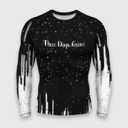 Мужской рашгард 3D Three days grace rock band