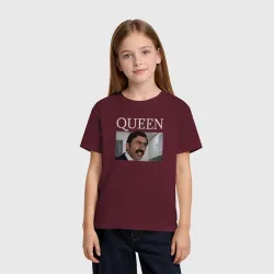 Детская футболка хлопок Queen - Mimino мем - фото 2