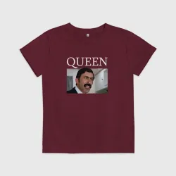 Детская футболка хлопок Queen - Mimino мем