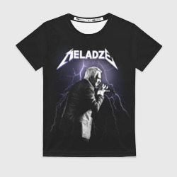 Женская футболка 3D Meladze - Metallica