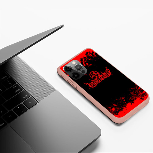 Чехол для iPhone 12 Pro Max с принтом Art of Murder краски, фото #5