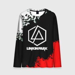 Мужской лонгслив 3D Linkin park краски