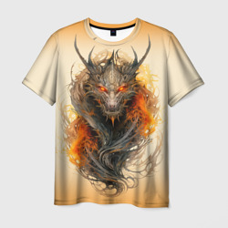 Магический дракон – Мужская футболка 3D с принтом купить со скидкой в -26%