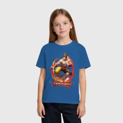 Детская футболка хлопок Логотип к игре Tekken - фото 2