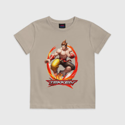 Детская футболка хлопок Логотип к игре Tekken
