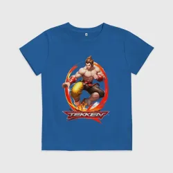 Детская футболка хлопок Логотип к игре Tekken