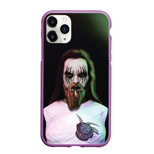 Чехол для iPhone 11 Pro Max матовый Death 2 A666 by Apkx, цвет фиолетовый