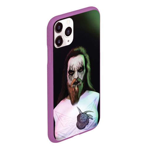 Чехол для iPhone 11 Pro Max матовый Death 2 A666 by Apkx, цвет фиолетовый - фото 3