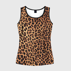 Женская майка 3D Цвет дикого леопарда