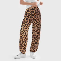 Женские джоггеры оверсайз 3D Цвет дикого леопарда  - фото 2