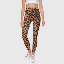 Леггинсы 3D Цвет дикого леопарда  - фото 2