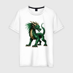 Смеющийся дракон – Мужская футболка хлопок с принтом купить со скидкой в -20%