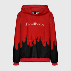 Мужская толстовка 3D Bloodborne souls game flame