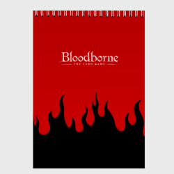 Скетчбук Bloodborne souls game flame