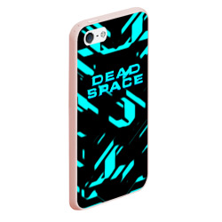 Чехол для iPhone 5/5S матовый Dead space айзек стиль неоновая броня - фото 2