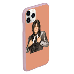 Чехол для iPhone 11 Pro матовый Michael Jackson MJ - фото 2