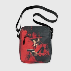 Сумка через плечо 3D Стрелок в красном пальто 