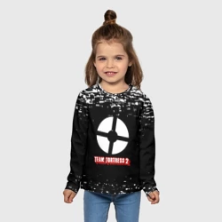 Детский лонгслив 3D Team Fortress 2 белые краски - фото 2