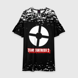 Детское платье 3D Team Fortress 2 белые краски