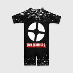 Детский купальный костюм 3D Team Fortress 2 белые краски