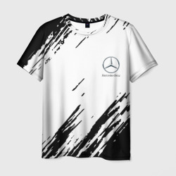 Mercedes benz чернобелые краски – Мужская футболка 3D с принтом купить со скидкой в -26%