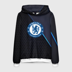 Мужская толстовка 3D Chelsea carbon sport