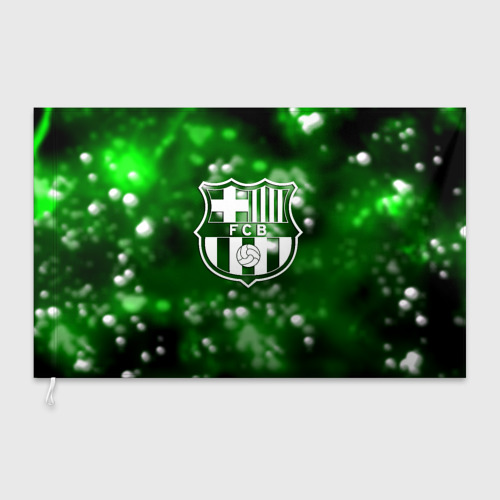 Флаг 3D Barcelona боке текстура поле - фото 3
