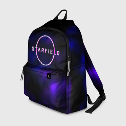 Рюкзак 3D Starfield тёмное небо из игры
