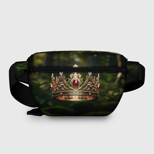 Поясная сумка 3D Королевская корона узорная - фото 2