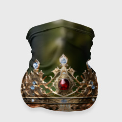 Бандана-труба 3D Королевская корона узорная