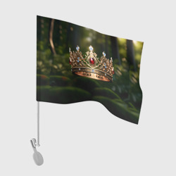 Флаг для автомобиля Королевская корона узорная
