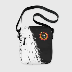 Сумка через плечо 3D Крутой Сэм краски текстура шутер