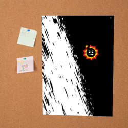 Постер Крутой Сэм краски текстура шутер - фото 2