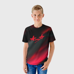 Детская футболка 3D Алиса рок группа stries pink - фото 2