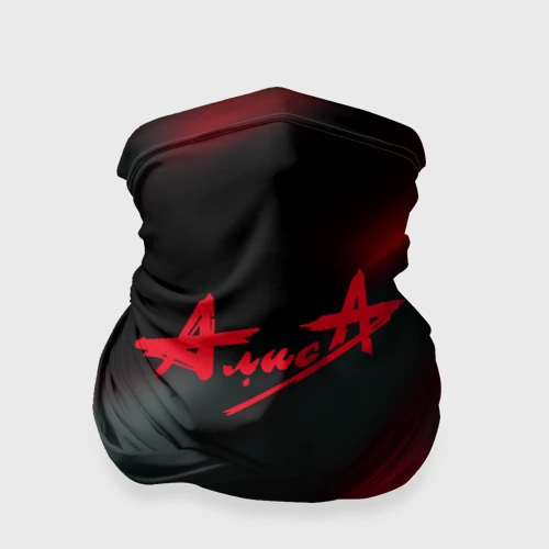 Бандана-труба 3D Алиса рок группа stries pink