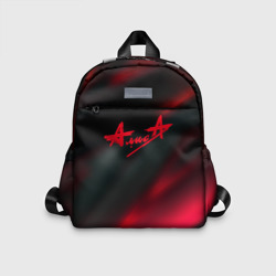 Детский рюкзак 3D Алиса рок группа stries pink