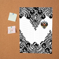 Постер Имперский узор Россия герб патриотизм - фото 2