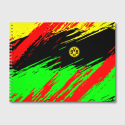 Альбом для рисования Borussia краски спортивные текстура