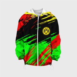 Детская куртка 3D Borussia краски спортивные текстура