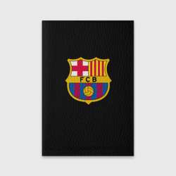 Обложка для паспорта матовая кожа Футбольный клуб Барселона