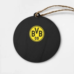 Деревянная игрушка круг Футбольный клуб Боруссиа