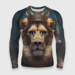 Мужской рашгард 3D Настоящий король лев
