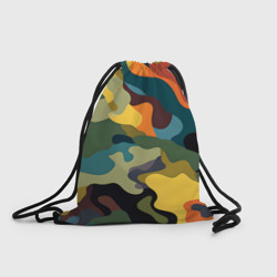 Рюкзак-мешок 3D Цветной камуфляж милитари