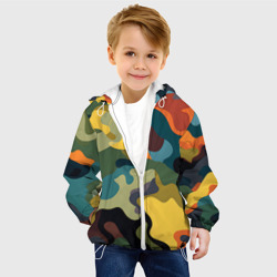 Детская куртка 3D Цветной камуфляж милитари - фото 2