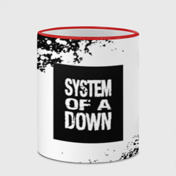 Кружка с полной запечаткой System of a Down рок анархия - фото 2