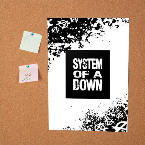 Постер System of a Down рок анархия - фото 2
