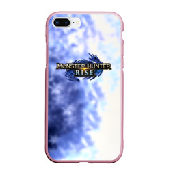 Чехол для iPhone 7Plus/8 Plus матовый Monster hunter rise зима текстура из игры